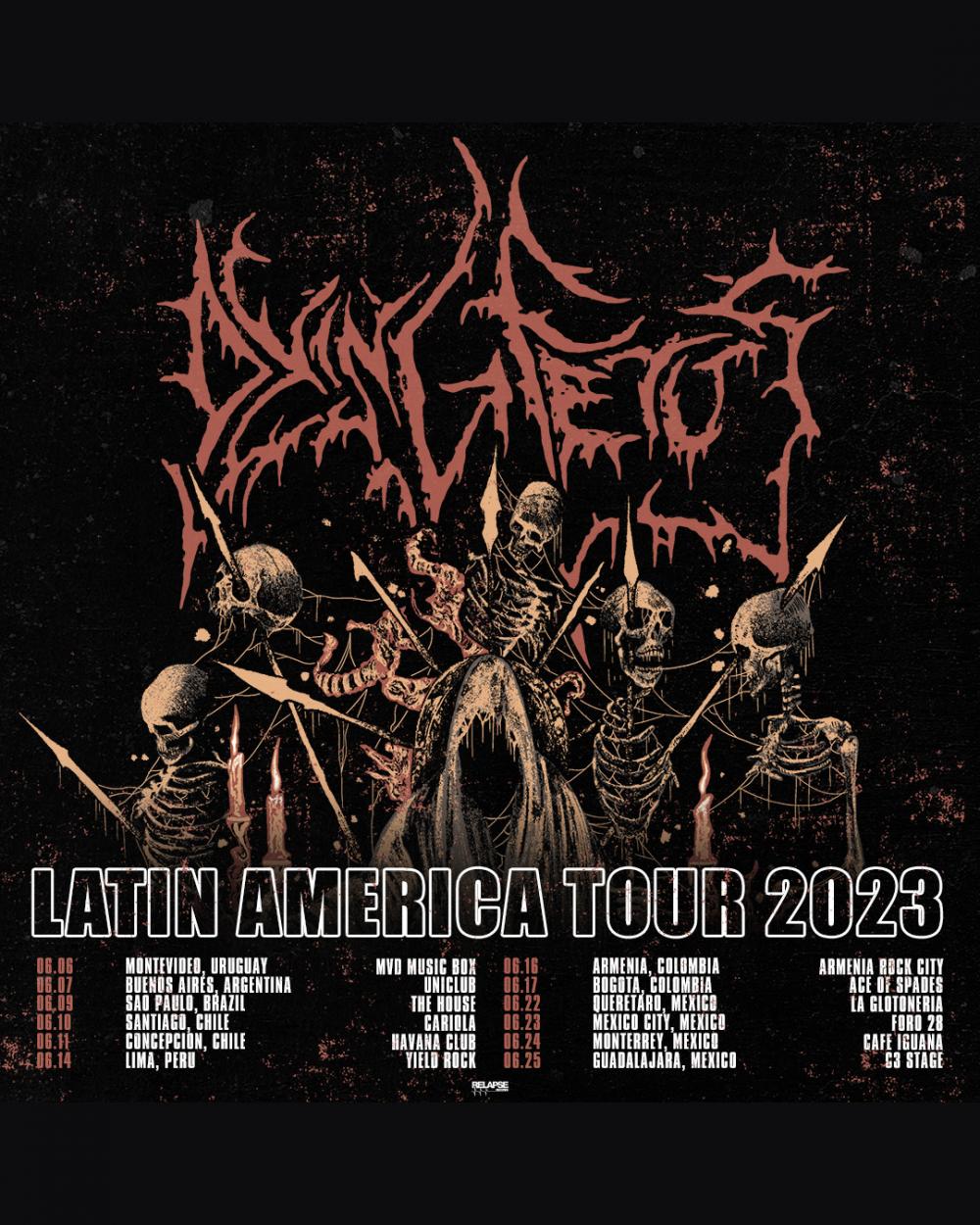 dying fetus latin america tour