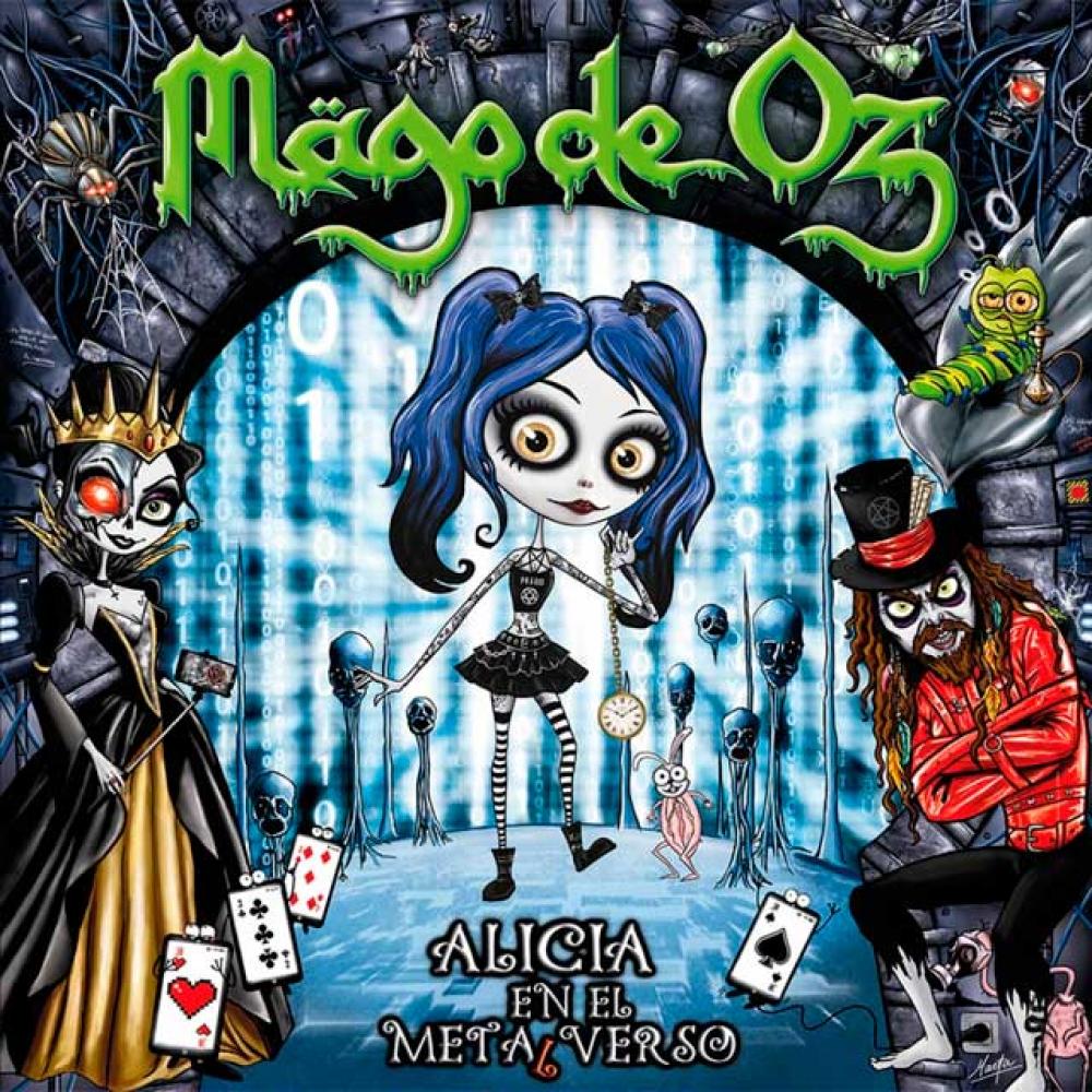 Mägo de Oz anuncia nuevo disco 'Alicia en el Metalverso', pero su portada  desata polémica