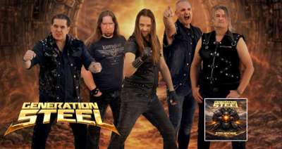 Generation Steel presentan nuevo sencillo Wings of Fire de nuevo álbum Steelmachine
