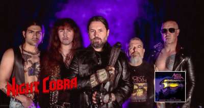 Night Cobra presentan nuevo sencillo Keepers of the Cult de nuevo álbum Beware the Dark Future