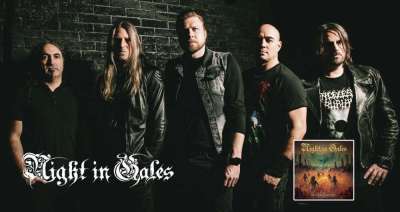 Night in Gales presentan nuevo sencillo Emberfield Veil de nuevo álbum Bitter Harvest
