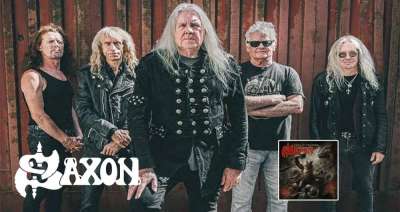 Saxon presentan sencillo principal de nuevo álbum Gods of Thunder